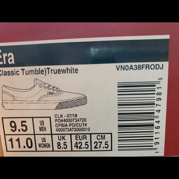 Classic White Vans - Picture 2 of 3